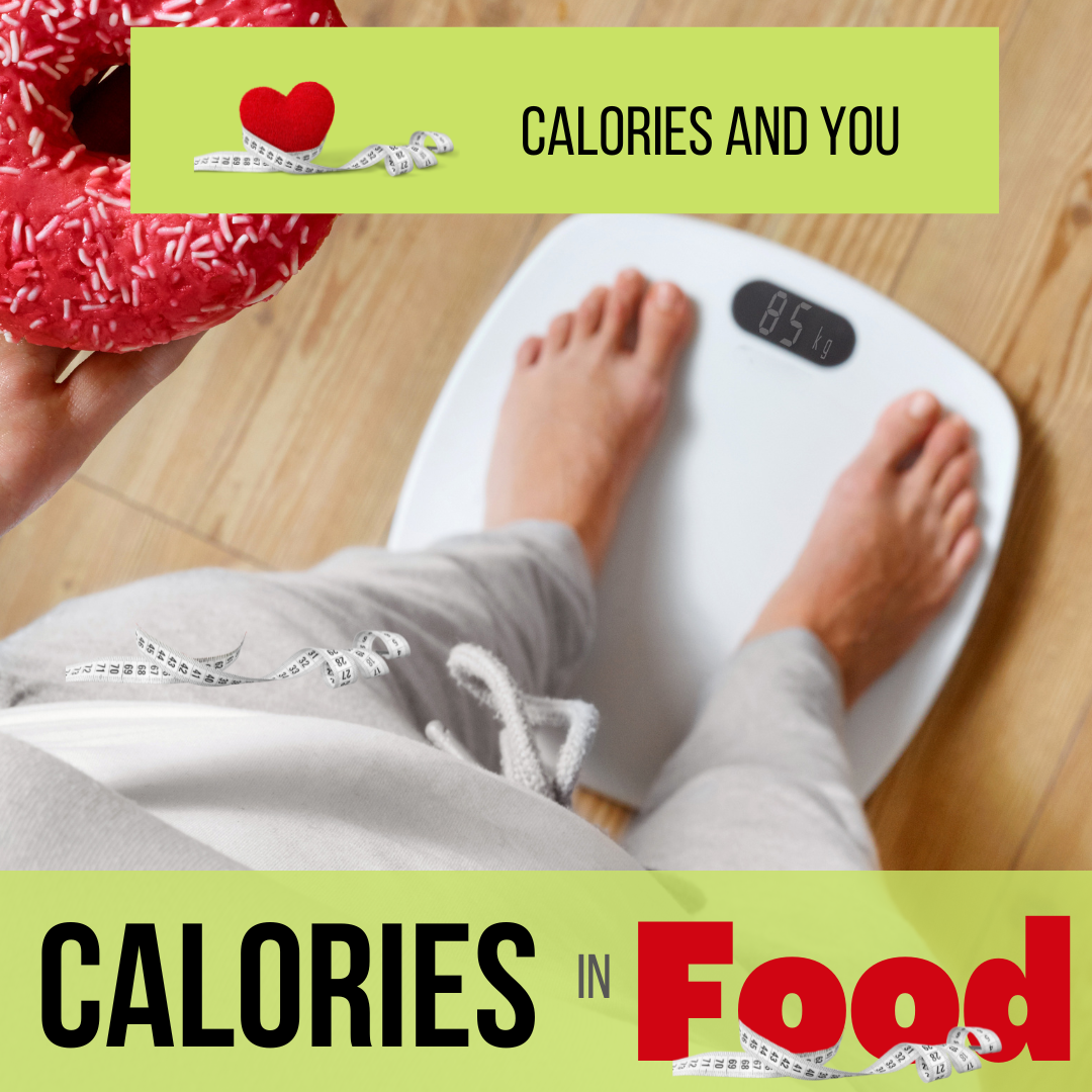 calories in food and you