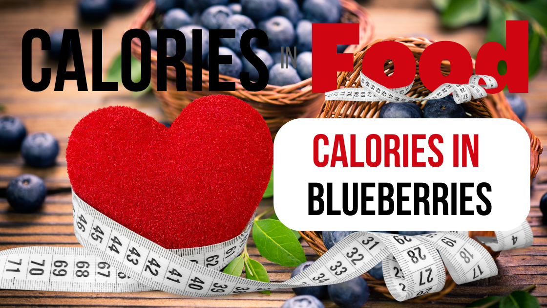 how many calories in blueberries