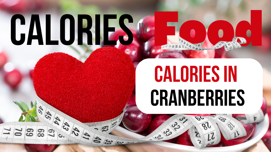 how many calories in cranberries