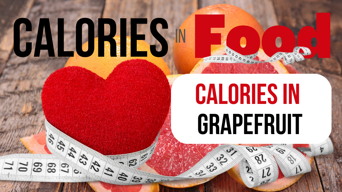 how many calories in grapefruit